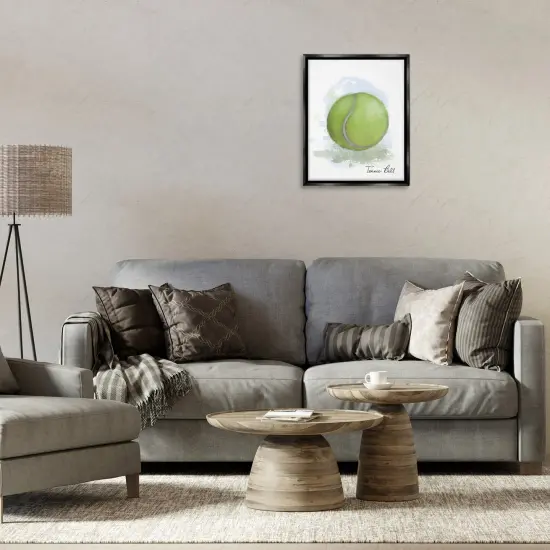 Stupell Industries Soft Pastel Tennis Ball Floating Frame Design by Matthew Piotrowicz {2}