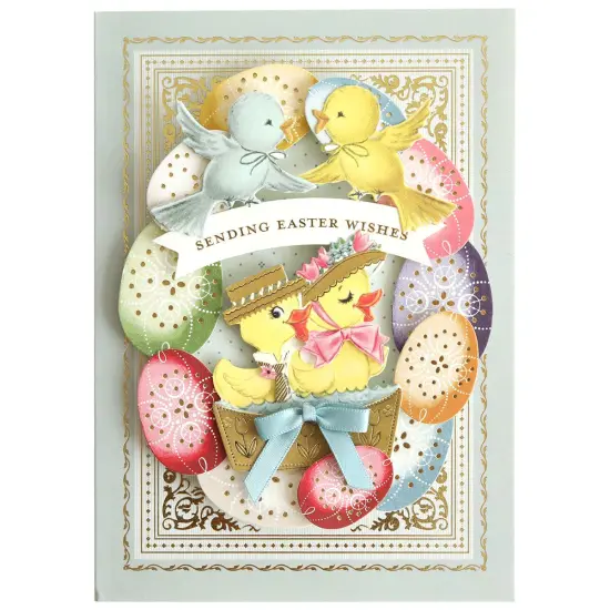 Bunnies and Chicks Embellishment Stickers {5}