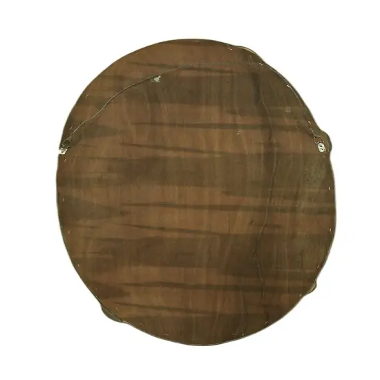 Black Bear in the Forest Hand Crafted Wooden Wall Mirror {4}