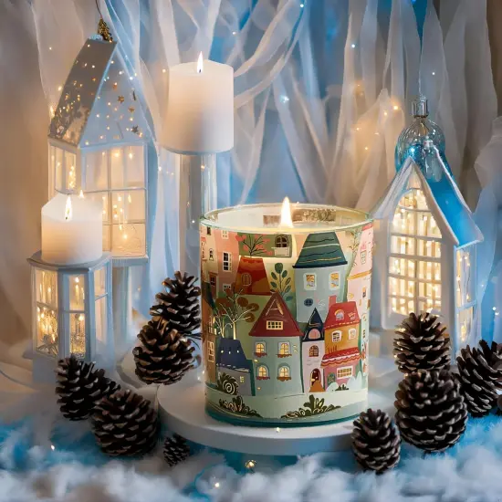 New York City Scent Soy Wax Aesthetic Candle - 10.2 oz | Natural Fragrance for Home& Book Candles | for Housewarming, Hostess Gifts&Home Deor,Thank You Gifts {5}