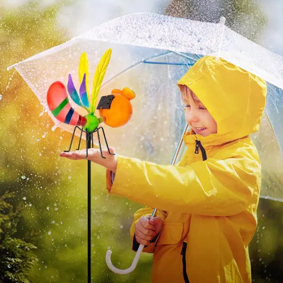 Dragonfly Solar Light - Metal Yard Art - Add Whimsy To Your Garden - Solar Yard Decorations - Outdoor Decor {4}