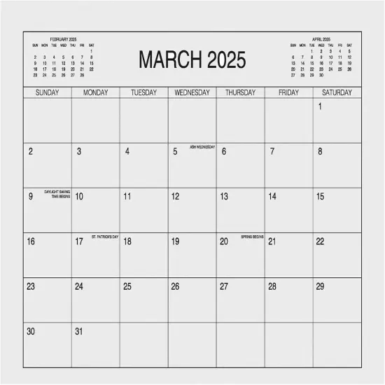 5 Year Calendar Planner (Blue, 11 * 8.5'' 2025-2029) {5}