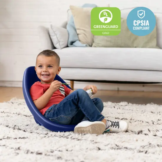 Leaf Floor Seat, Rocker Chair, 6-Piece Navy {5}