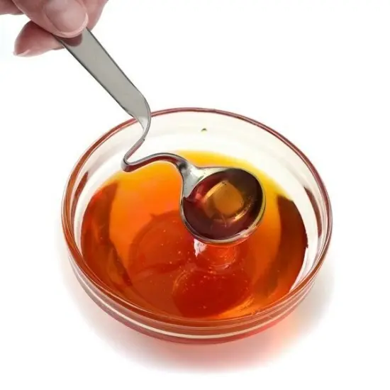 Norpro 5.5" Stainless Steel Honey / Jam Spoon with Hanging Cup Rest {3}