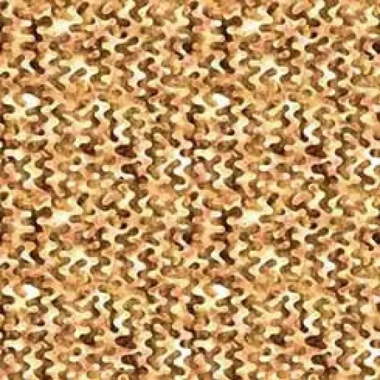 Cream Flamenco Zig Zag 44"/45" Fabric Per Yard {1}