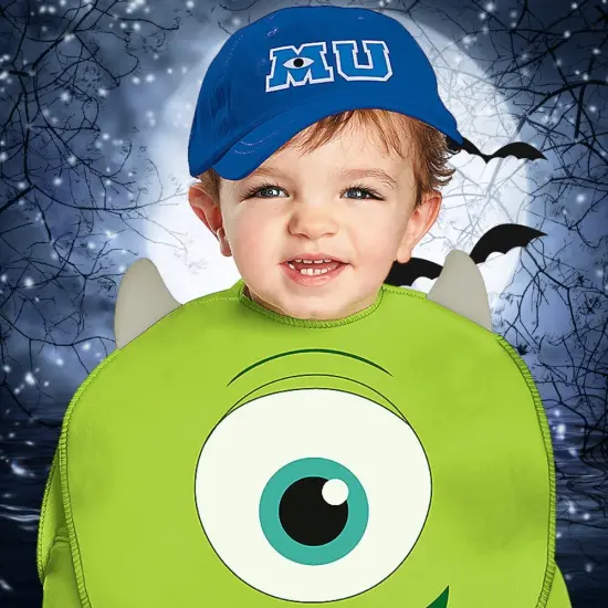 Baby Mike Wazowski Costume from Monsters University with Cap {5}
