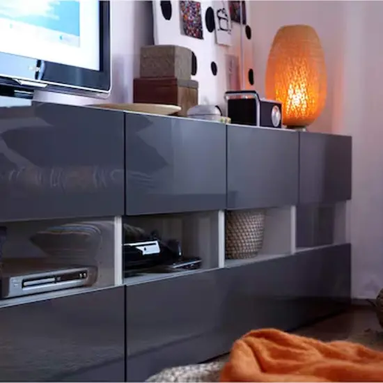 Handmade Bamboo Table Lamp Unique Braided Shade {5}