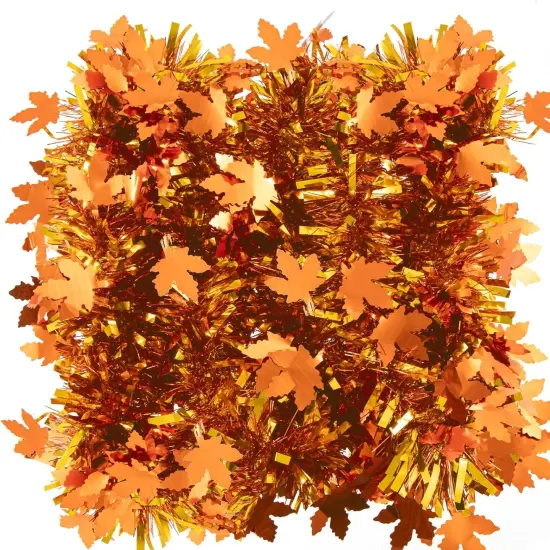 33Ft Thanksgiving Tinsel Garland {2}