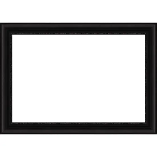 Parlor Framed Dry Erase Magnetic Board Black {6}