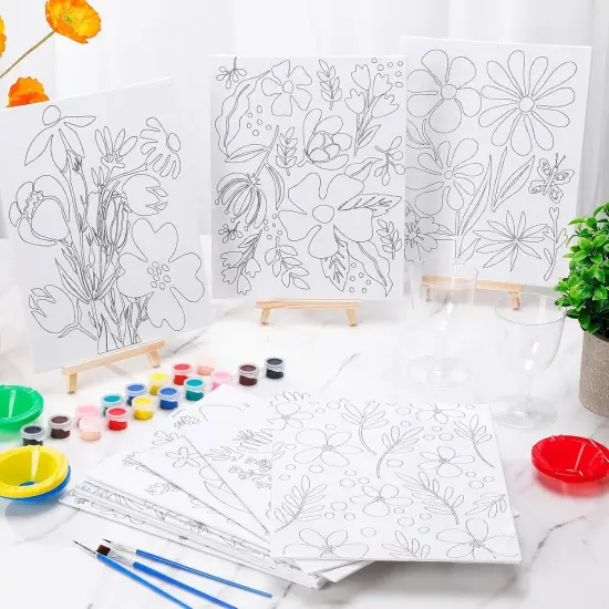 Painting Craft Sip and Paint Kit for Adults Pre {6}