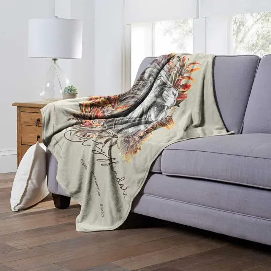 Warner Brothers Harry Potter Houses Silk Touch Throw Blanket Gryffindor {2}