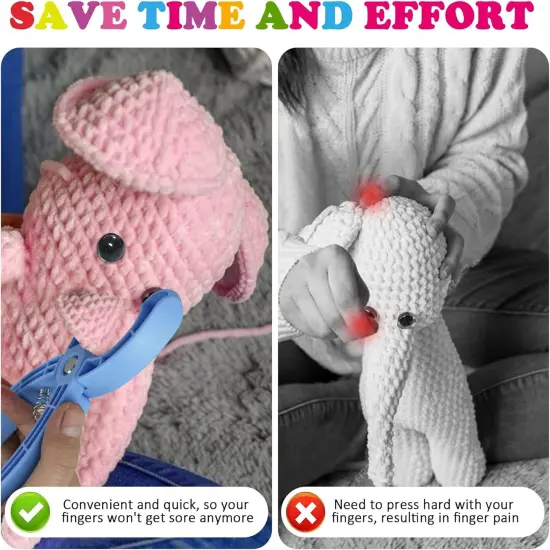 Safety Eyes for Crocheting Auxiliary (BLUE) {2}