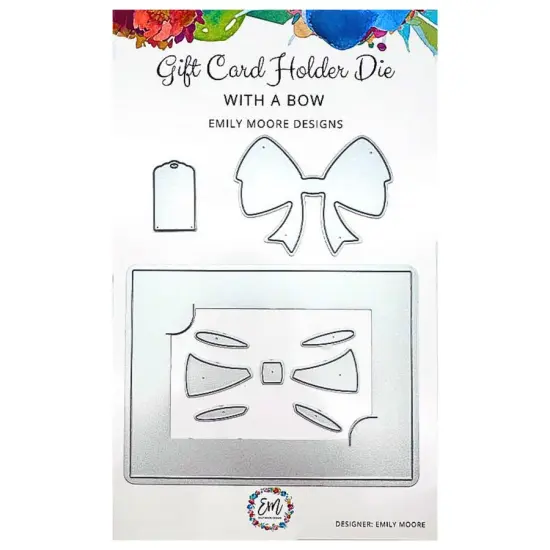 Gift Card Holder Die - With A Bow {1}