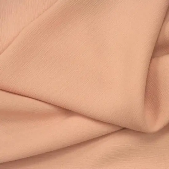 1 Yard Lightweight Blush Crepe Ellisa Polyester Fabric 58/60 Inches Wide for Dresses {1}