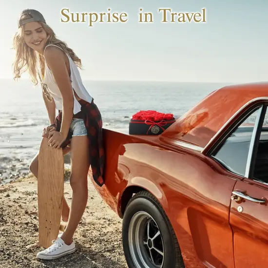 16 Preserved Roses in a Box (Red) {5}