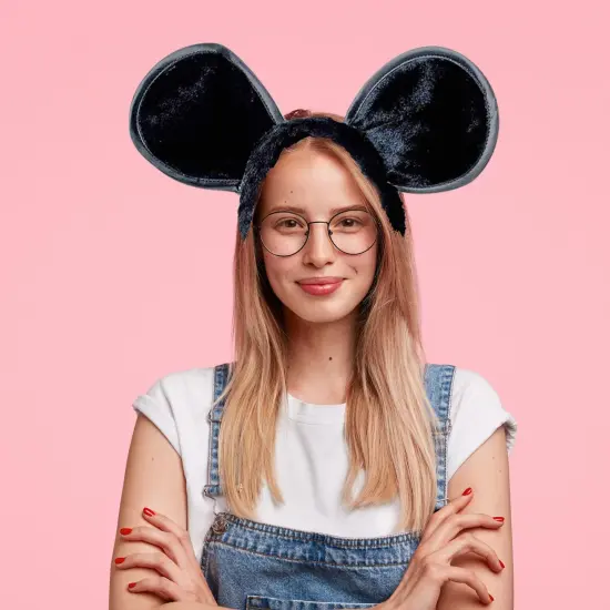 Large Mouse Costume Ears {4}