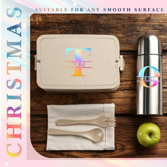 10 Sheets UV Dtf Cup Wrap Transfer Name Sticker Alphabet {2}