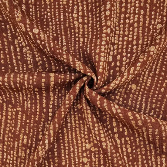 1 Yard Almond Rayon Crinkle Lightweight Textured Rayon Fabric 50/52&rdquo; Wide {3}