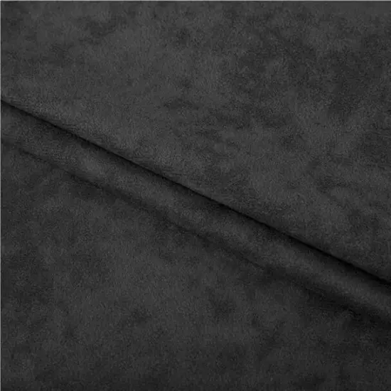1 Yard Washed Micro Suede Navy Apparel Fabric 58/60" Wide 100% Polyester {1}