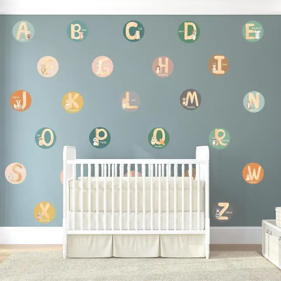Alphabet Wall Decals for Classroom {4}