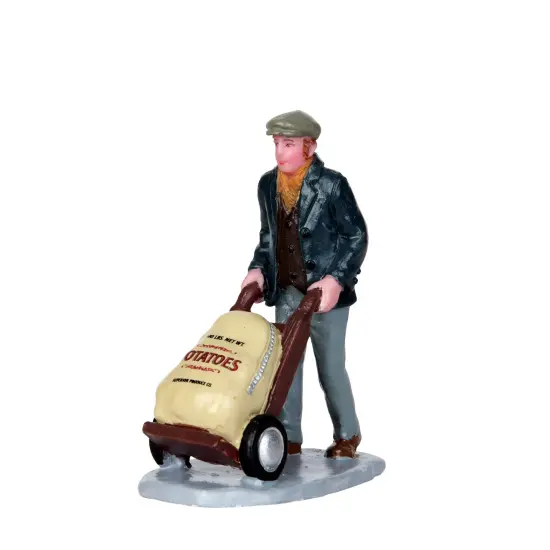 Lemax Market Worker {2}