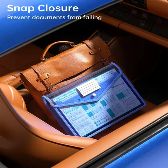 Transparent envelopes with Snap Closure - {3}