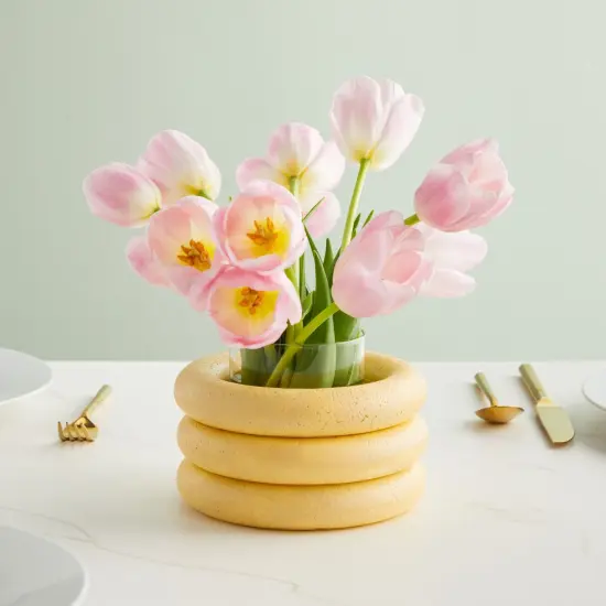 6 Inch Foam Wreath Forms for Crafts, White Circles for Christmas Decorations, DIY Supplies (8 Pack) {3}