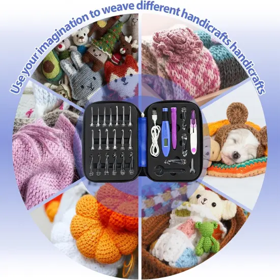 Counting Crochet Hook Set Digital {5}