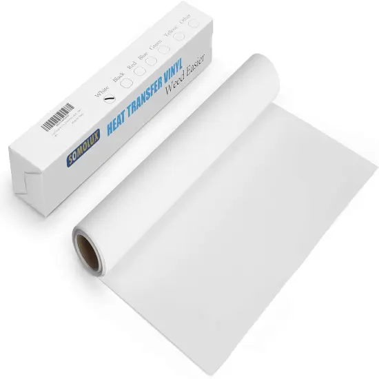 Heat Transfer Vinyl DIY Heat Press Design - Matte White {4}