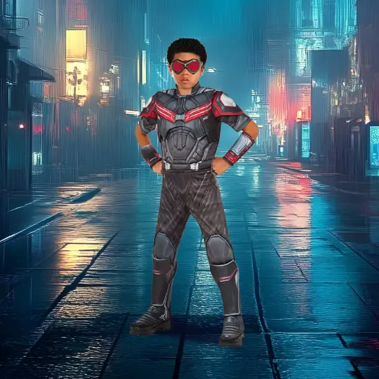 Rubies Boy's Civil War Falcon Halloween Costume - Small Blue {1}