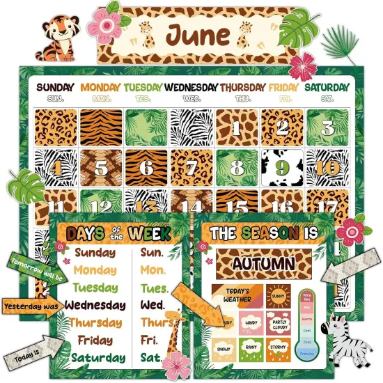 Safari Jungle Classroom Decoration {1}