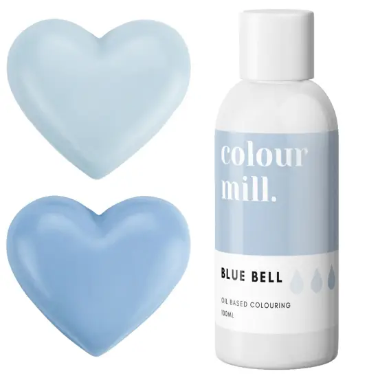 100ml Blue Bell Oil Based Food Colour Colour Mill Vibrant Blue Edible Dye for Baking & Decorating {3}