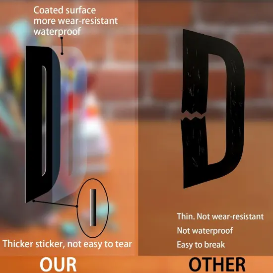 470 Pcs 10 Sheets Letter Stickers {3}