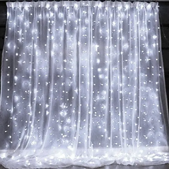 300 LED Curtain String Lights {2}
