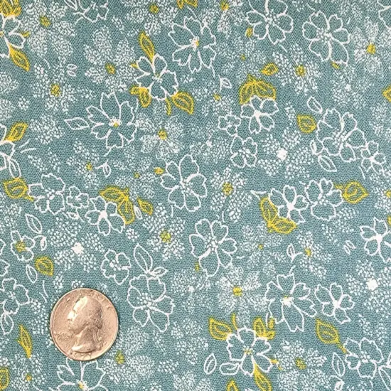 1 Yard Sage Green Rayon Crinkle Fabric Lightweight Soft Textured Apparel Material 50/52 Inch Width {3}