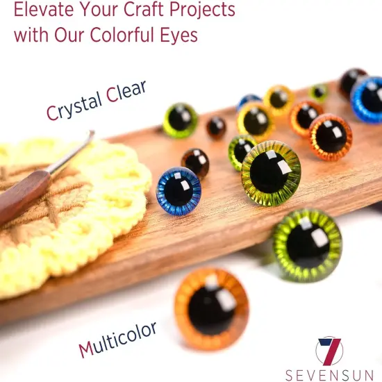 266 PCS Safety Eyes for Crocheting {3}