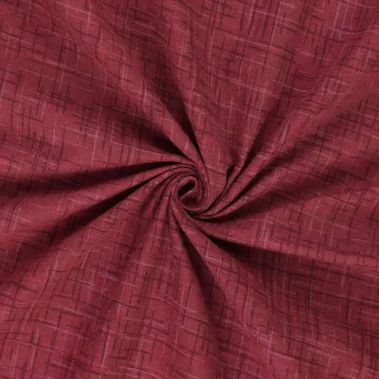 Mook Fabrics Linen Look Flannel Fabric [108 in. Wide] - By The Yard Cordovan {1}