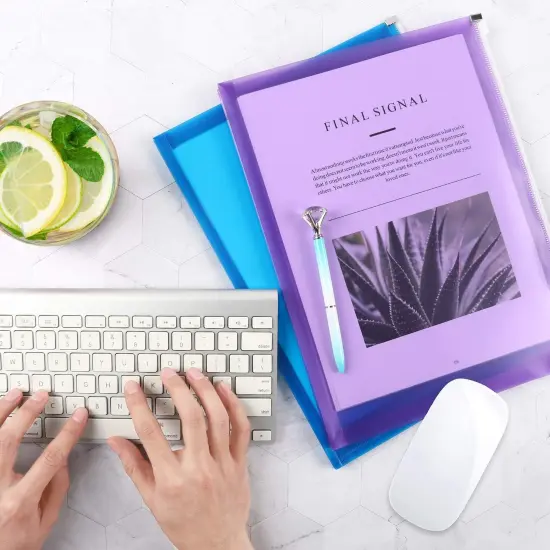 8pcs Plastic Envelopes {5}