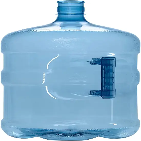 5 Gallon Plastic Crown Cap Reusable Water Bottle Container {1}