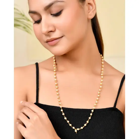 Tulsi Mala Necklace 4.8mm Holy Basil Beads Tibetan Buddhist Rosary Tulsi Neck Mala with Gold Caps for Pooja Meditation Yoga Hare Rama Hare Krishna Prayer beads White {7}