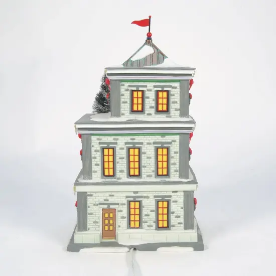 Department 56 Lighted 'Department Store' from 'A Christmas Story' Village Display Piece - 9" Gray {5}