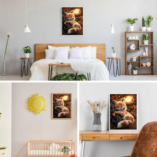 DIY 5D Cute Fox Diamond Painting Kits for Adults {3}
