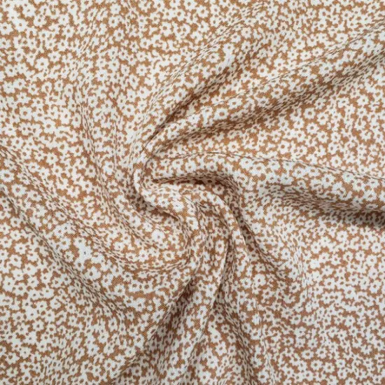 1 Yard Mud Tone Rayon Crinkle Fabric Airy Lightweight Material with Luxuriously Draped Texture for Dresses Blouses and Skirts 50/52 Inch Width {1}