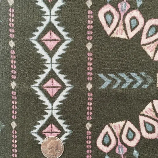 1 Yard Deep Gray Rayon Crinkle Fabric Lightweight Soft Apparel Material 50/52 Inch Width {3}