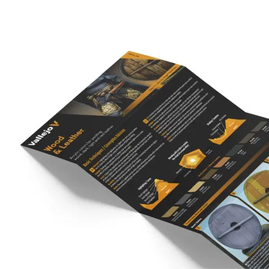 Model Color Effects Wood & Leather Set | Modeling Acrylic Paints | 8 Bottles x 18 ml (0.60 fl.oz.) {4}