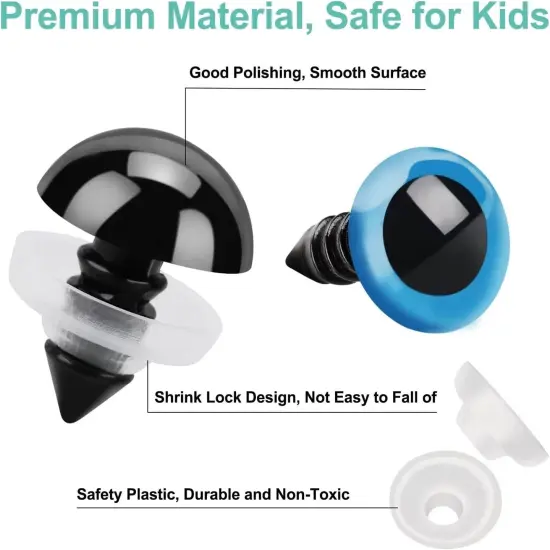 820pcs Safety Eyes for Amigurumi {2}