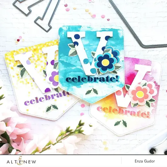 Pinstripe Stamp Set {5}