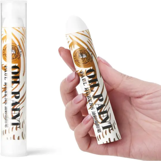 Oil Pastels, 60g Extra Large White Oil Pastels Set (Pack of 2&asymp;14 PCS Regular Oil Pastels), Creamy texture Easy to Blend HAIYA Oil Pastels for Artists, Great Fit for Painting Large Areas {1}