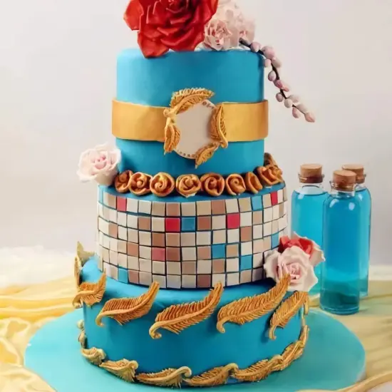 Square Cookie Cutter - Geometric Multicutter-Square Cake Fondant Cutter - 3 Size,Square Biscuit Cutters,Novel Creative Cake Decorating {5}