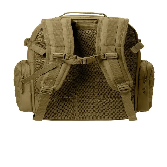 CornerStone&reg; Tactical Backpack with Laptop Sleeve and Patch Loop Panel Coyote Brown {6}